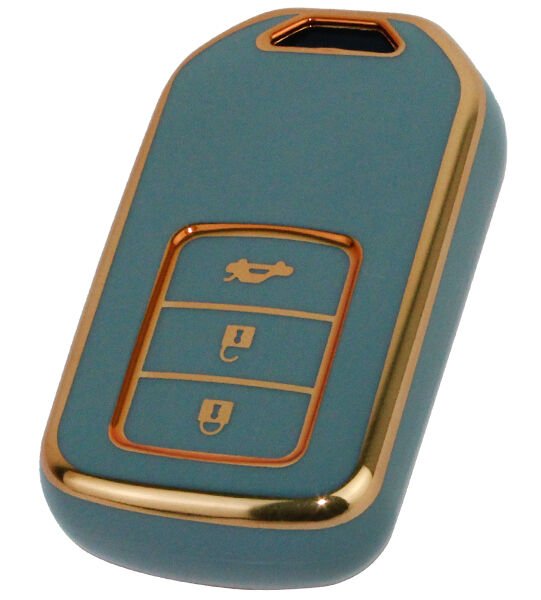 KONTAK ANAHTAR KUMANDA KORUYUCU KILIF TPU GRİ HONDA CR-V-CIVIC -ACCORD -HR-V  HMA049-G