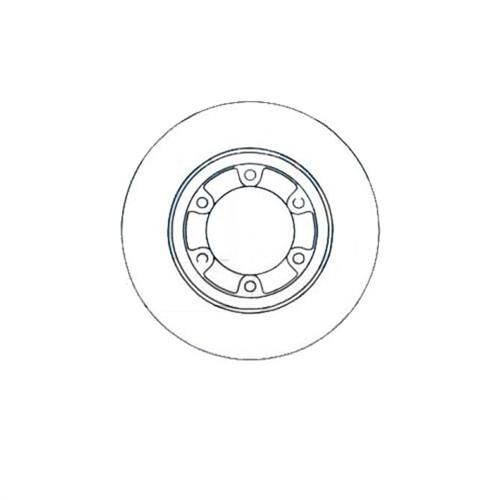 ÖN FREN AYNASI MAZDA PICK-UP B 2500 87-93 -PICK-UP E 2600 87> 272x22x6DLxHAVALI  UC8633251-UC8633251X