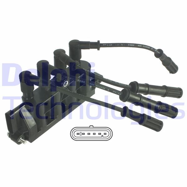 ATEŞLEME BOBİNİ FIAT 500 09> DOBLO 05> GRANDE PUNTO 07> LİNEA 07> PALIO 05> 1.4  55200112-55208723-55200486