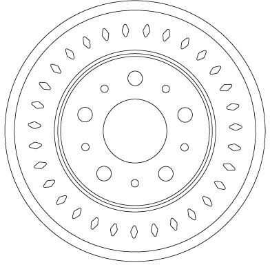 FREN DİSKİ ARKA FIAT DUCATO 06> PEUGOET BOXER 06> CITROEN JUMPER 06> 300x22x19.9MM