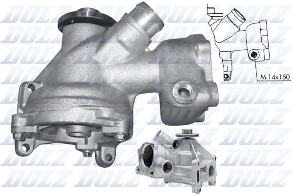 DEVIRDAIM POMPASI MERCEDES M104 W124 S124 C124 R129  A1042002901