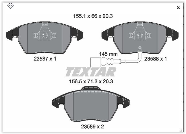 ÖN BALATA FİŞLİ CADDY III 04 > GOLF IV V VI 97 > JETTA PASSAT 05 > POLO 09 > OCTAVIA 04 >