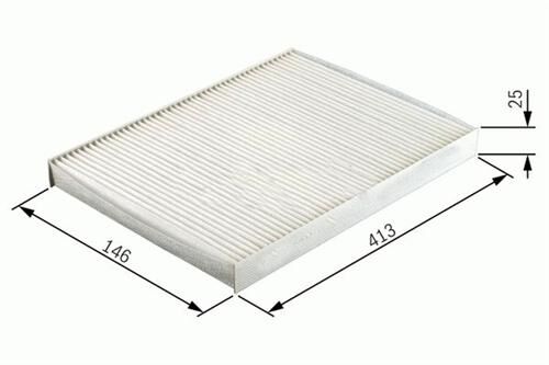 POLEN FİLTRESİ VECTRA B 1.6i-16i 16V-1.8i 16V-2.0-2.0i 16V-2.5i V6-2.6i V6 95-02