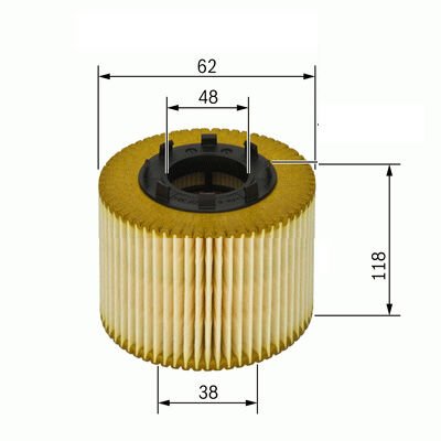 YAĞ FİLTRESİ HYUNDAI ELANTRA-TUCSON 2.0CRDİ-CERATO-SPORTAGE 2.0CRDİ