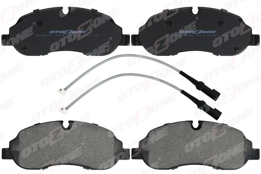 ÖN FREN BALATASI TRANSİT V363 TTG 14> ÇİFT TEKER FISLI