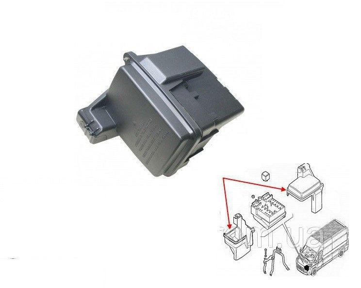FİAT - SİGORTA KUTUSU KOMPLE  BOXER /JUMPER/ DUCATO 2007- - 1345662080