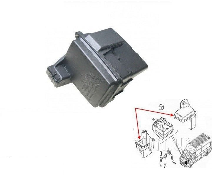 FİAT - SİGORTA KUTUSU KOMPLE  BOXER /JUMPER/ DUCATO 2007- - 1345662080