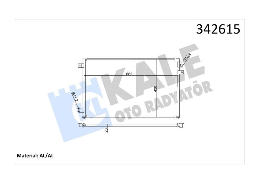 KLIMA RADYATORU AJ-V6 FB AJ-V8 AJ8FT S-TYPE II X200 1999>2007