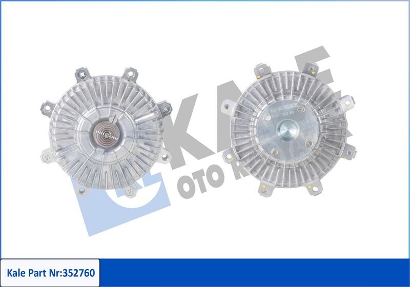 FAN TERMİK MITSUBISHI L300 2.5L 4D56 8V P15V 86-98 /PAJERO 2.5L 4D56T L044G 88-91 / HYUNDAI H100 2.5L D4BA 4D55 4D56 PANELVAN 94-05 / GALLOPER 2.5L 4D56 94-98  2523742560