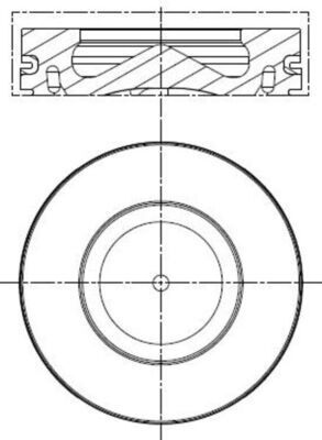 PISTON SEGMAN STD 84.00mm BMW E60 E87 E90 E92 E93 F10 F20 F30 F32 F33 F34 F36 E83 E84 F25 F15 MINI R55>R61