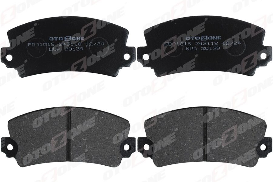 ÖN FREN BALATA HYUNDAI ACCENT BLUE 1.4L 1.6L benzinli 10-> 1.6L CRDi dizel 10-> / ELANTRA 1.6L D4FB G4FG 6 vites 16-> / KIA RIO 1.4L D4FC 11->