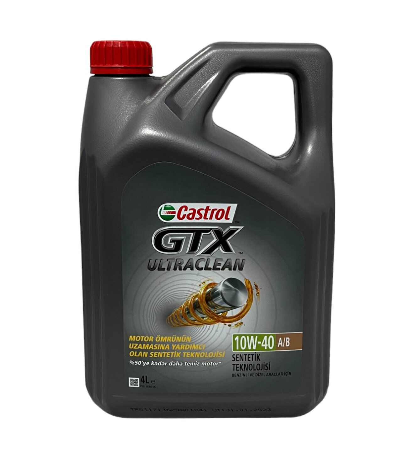 MOTOR YAĞI CASTROL - 10W40 GTX ULTRACLAEN A B (4LT)