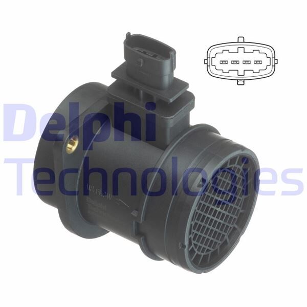 HAVA KÜTLE ÖLÇER DEBİMETRE DOBLO 1.3JTD-BRAVO 1.9D MTJ-STILO 1.9 MTJ-FORD KA 1.3 TDCI  51782034-55206757-1542478