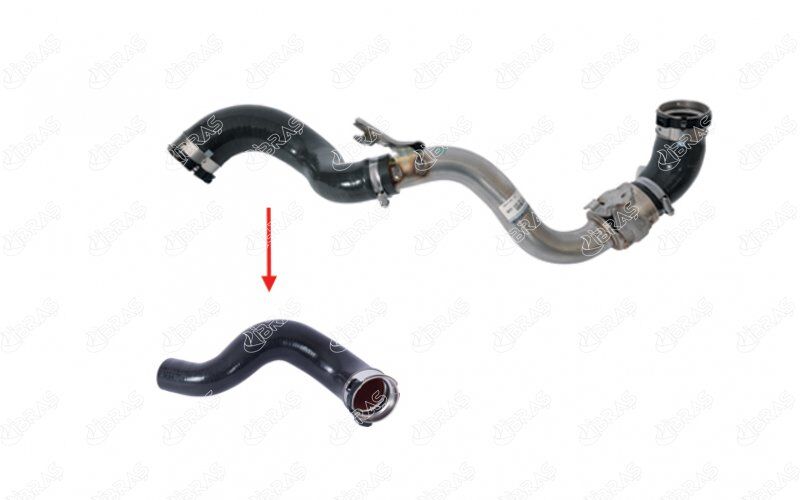 TURBO HORTUMU BÜYÜK RENAULT TRAFIC III 15 OPEL VIVARO B 15 1.6dCi METAL BORU HARİÇ - OEM 144603145R,6000618732,1446000Q2B,4422245,93451667