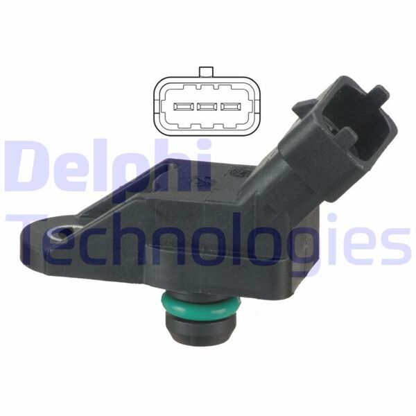 BASINÇ MAP SENSÖRÜ ASTRA G-ZAFIRA A 99-05 -ASTRA H 2.0 04> VECTRA B 96-03 2.0 DI-DTI 1.7 TD  6238412-90541409-90499610-6238391