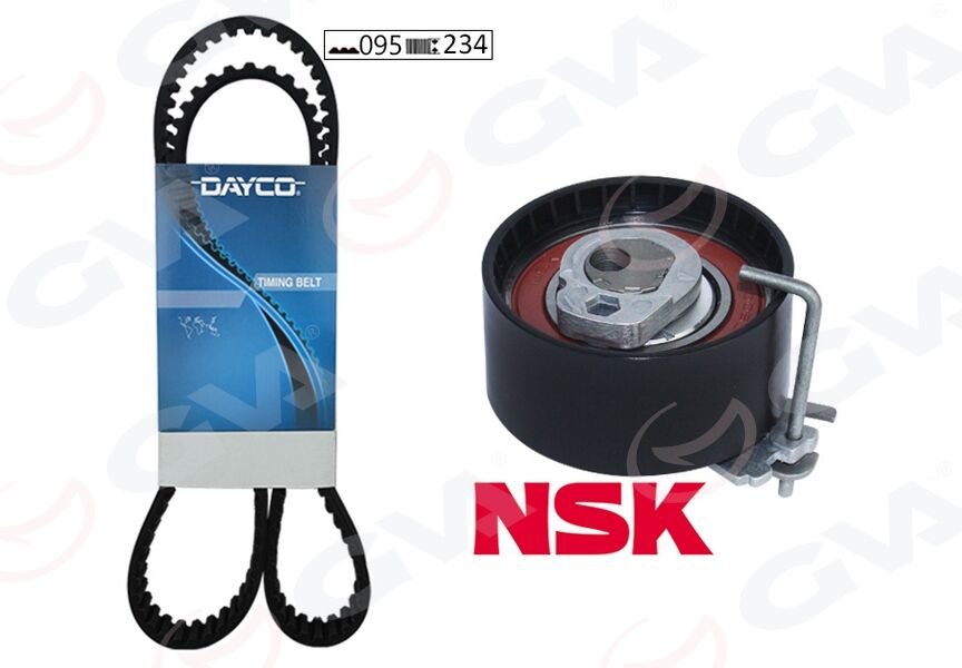 EKSANTRİK GERGİ KİTİ 095x234 CLIO II-III-KANGOO-LOGAN-SANDERO-MODUS 1.2-1.2 16V D4F-D7F K015577XS 1680600QAW  130C16776R-7701473001-7701476745