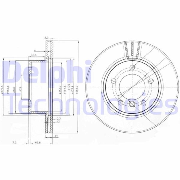 FREN DISKI ON BMW E81 E87 F20 F21 F22 F23  34116792215