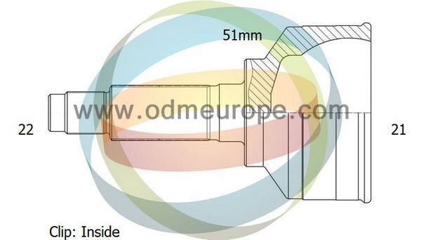 AKS KAFASI DIŞ IDEA PUNTO GRANDE PUNTO STILO (22×21×51)