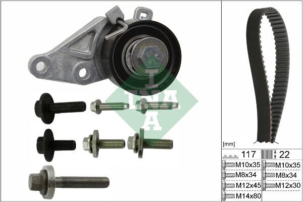 TRİGER SETİ FIESTA IV-V 98>05 FUSION 02>08 1.25-1.4 16V FOCUS 98>05 1.4 -1.6 16V MAZDA 121 III 1.25 96>04 VOLVO S40 II 1.6 05>12 V50 05>12 MAZDA II 1.25-1.4-1.6 04>12 KTB286