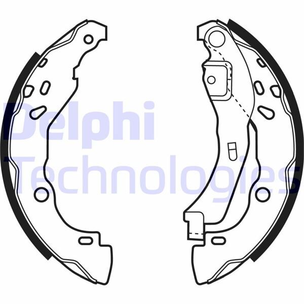 ARKA FREN PABUÇ BALATASI RENAULT CLIO II 98> CLIO IV 12> CLIO SYMBOL 02> SYMBOL III 13> DACIA SANDERO 08> LOGAN 06> SANDERO II 12> LOGAN II 12>  440609415R-6001551409-7701207178