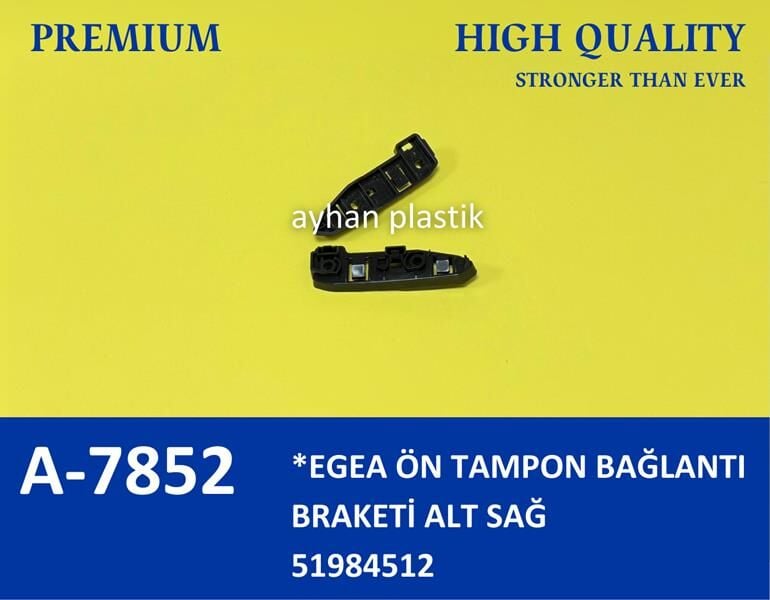 ÖN TAMPON TUTUCU BRAKET SAĞ DIŞ TARAF EGEA 15>