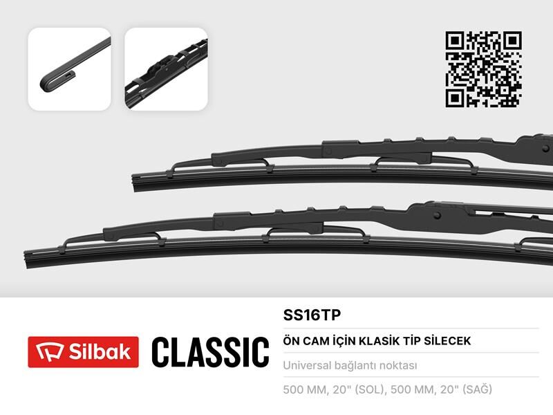 SİLECEK SÜPÜRGESİ 600/450MM MUZ TİPİ DUSTER 12/16