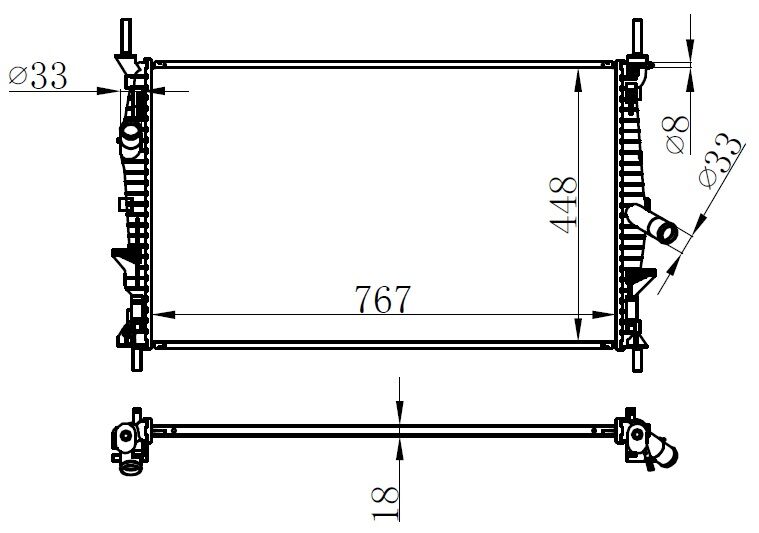 MOTOR SU RADYATORU TRANSIT TUORNEO CUSTOM V362 V363 2.2TDCI 100PS 125PS 135PS 140PS 155PS 12 >