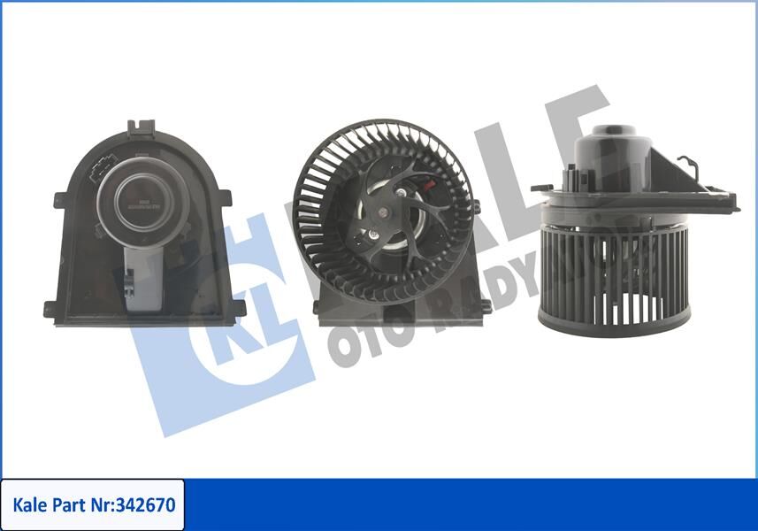 KALORİFER MOTORU 12V BORA 98-05 -GOLF III-IV-POLO CLASSIC 95-02 -A3 96-03 -CORDOBA