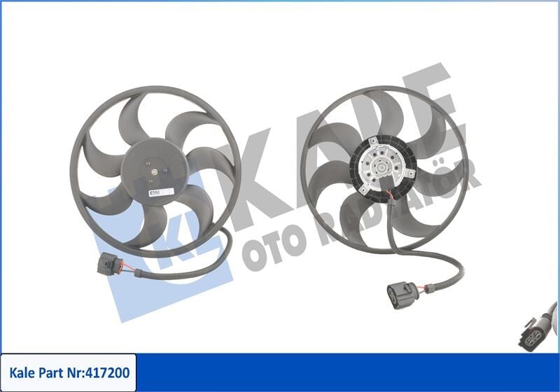 FAN MOTORU DAVLUMBAZLI SOL VW MULTIVAN V-TRANSPORTER V 450W-420mm  7H0959455A