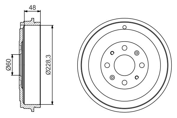 ARKA KAMPANA CORSA D 07> CORSA E 14> ADAM 13> PUNTO-GRANDE PUNTO 05> 274x228x61x48x4DL 14 İNÇ 51901444-51901443-55703043
