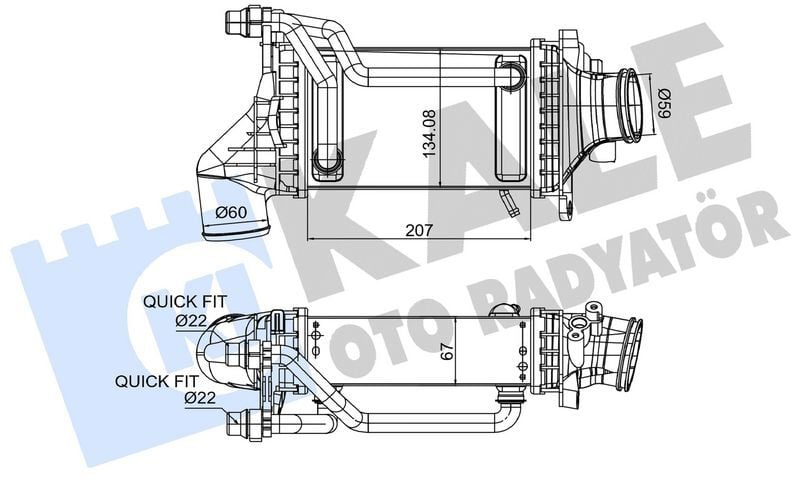 TURBOSARJ RADYATORU MERCEDES M274 W205 S205 C205 A205 W212 C207 W213 C238 C253 V167 R172