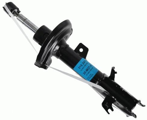 AMORTİSÖR ÖN SOL FORD FİESTA 08>