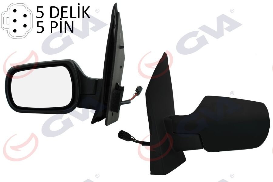DIŞ DİKİZ AYNASI SOL FORD FİESTA 02> ELEKTRİKLİ ISITMALI 5PİN 5 FİŞ VM-312EHL