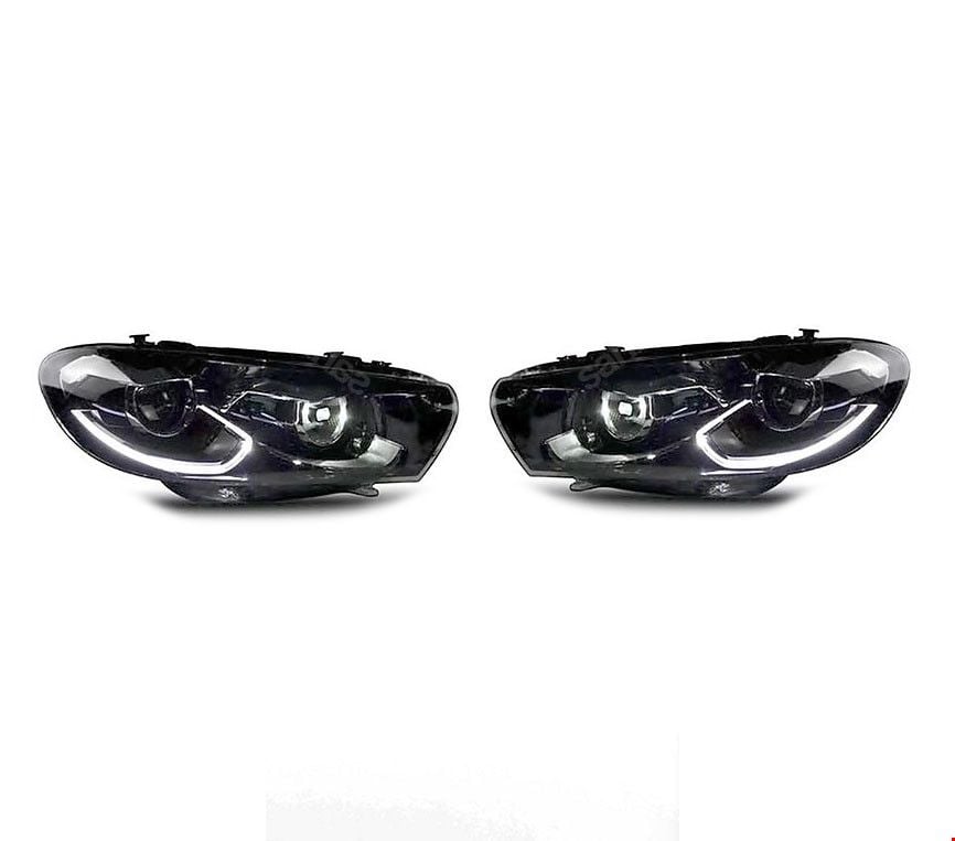 VOLKSWAGEN - HALOJEN FAR SCIROCCO 2008- İÇİN 2015- LED FAR TKM - 1K8941753 / 1K8941754 DÖNÜŞÜM