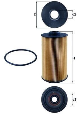 YAG FILTRESI BMW M62 E34 E38 E39 E53 . LAND ROVER RANGE ROVER 3 L322 4.4  11427510717-LPW500030