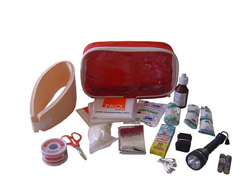 İLK YARDIM SETİ BEZ ÇANTA - BOYUNLUKLU HIRDAVAT  GZD111113