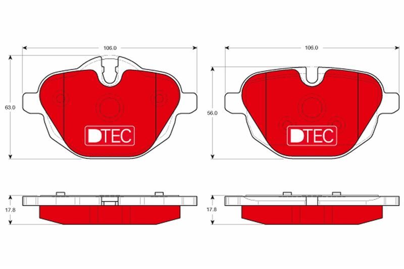 FREN BALATASI ARKA BMW G30 G31 G38 G32 G11 G12 G01 G08 G02 G05 G06 F10 F11 F18 F25 F26 E89