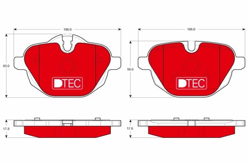 FREN BALATASI ARKA BMW G30 G31 G38 G32 G11 G12 G01 G08 G02 G05 G06 F10 F11 F18 F25 F26 E89