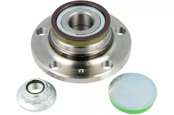 TEKER PORYASI ARKA  POLO 09= / POLO 17= / FABIA I 99-08 / POLO 02-12 ARKA RULMANLI 5 BİJON ABSLİ 28MM