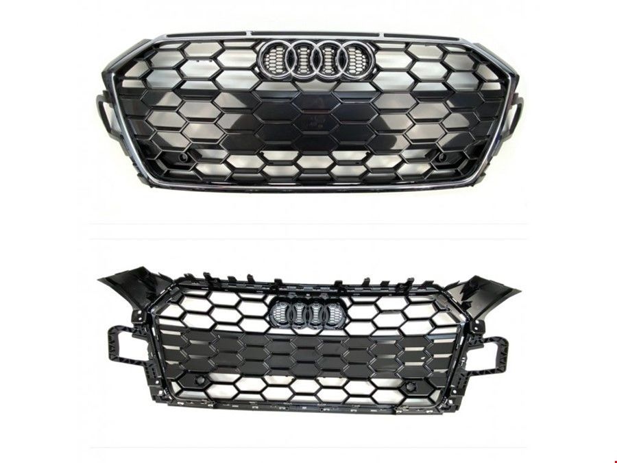 AUDİ - ÖN PANJUR S-LİNE (KROM ÇERÇEVE) A4 2020- - 8W0853651N RN4