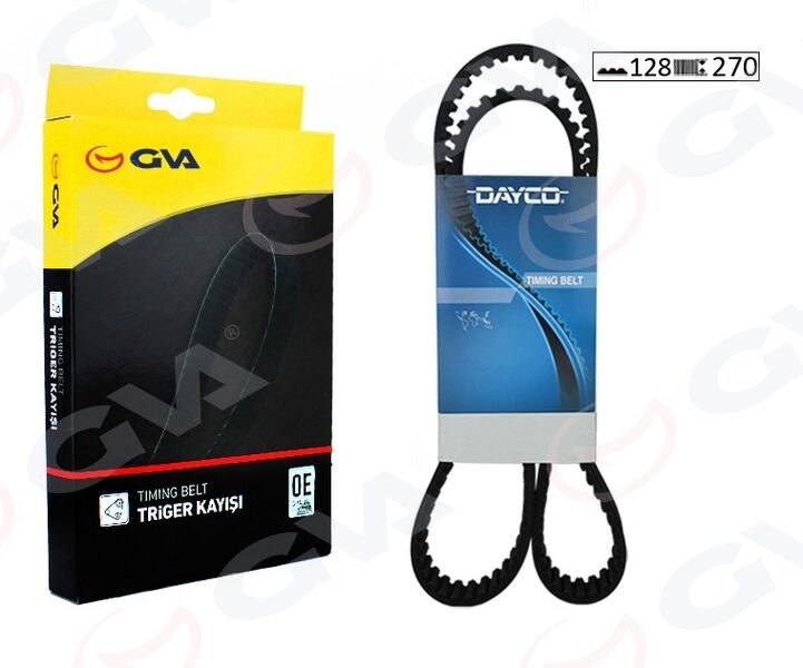 TRİGER KAYIŞI 128x270 RENAULT MEGANE-LAGUNA 1.6 1.8/2.0 98-01 CLIO SPORT 2.0 16V 00-05  7700106243-7700113559