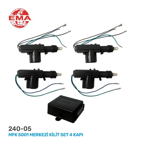 MFK-5001 MERKEZİ KİLİT SET 4 KAPI