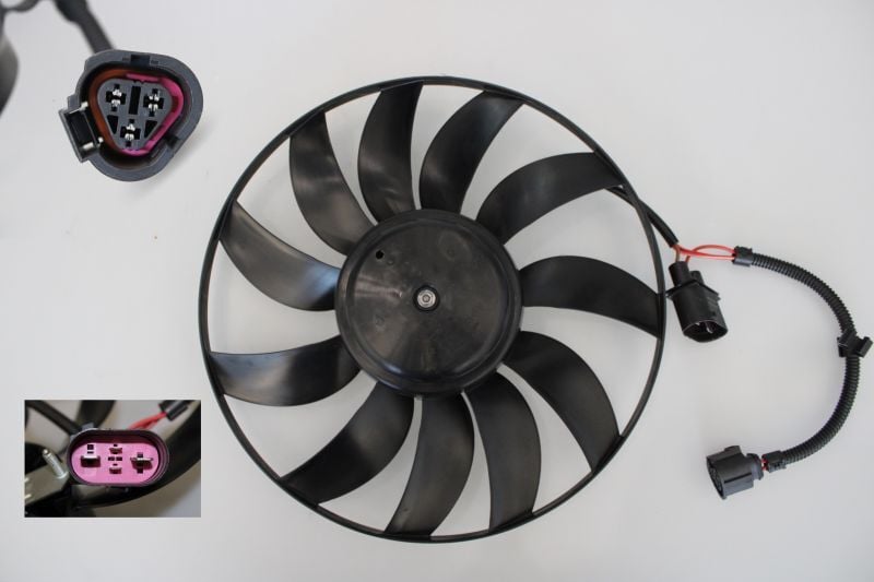 FAN MOTORU CADDY GOLF OCTAVİA TOURAN (REZİSTANSLI ve KABLOLU)