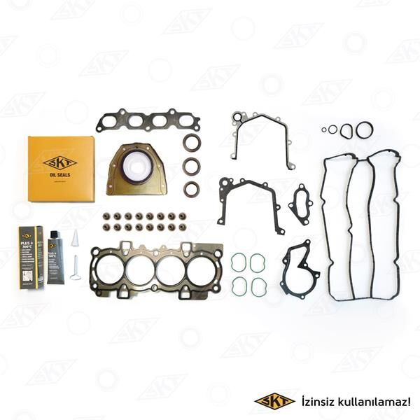 TAM TAKIM CONTA FOCUS II. C-MAX SİLİNDİR KAPAK CONTALI 1.6 16V. 100 HP 03.07--> BENZİNLİ MOTORLAR  4M5G 6008 AA