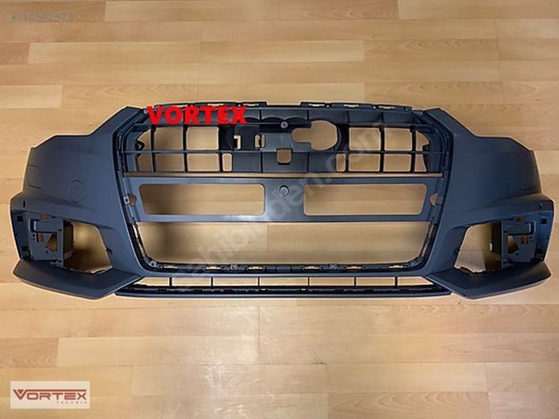 AUDİ - ÖN TAMPON (S-LİNE YIKAMALI SENSÖRLÜ) A6 2015- - 4G0807437AC / 4G0807437AS / 4G0807065AS