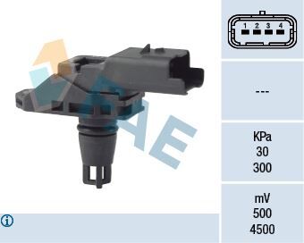 BASINÇ MAP SENSÖRÜ P207-P208-P301-P308-P407-P508-P2008-P3008-P5008-RZC-EXPERT-PARTNER-BERLINGO-C3-C4 -C5-DS3-DS4-DS5 1.6 HDI-2.0 HDI DV6C-DV6DTED-DV10CTED FOCUS III-MONDEO I 1.6-2.0 TDCI  1920.QR-AV6Q12B676BA