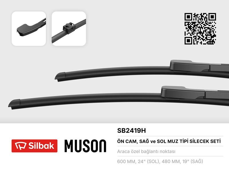 SİLECEK SÜPÜRGESİ ARKA MUZ TİPİ 350mm A1 05/10> PORSCHE CAYENNE 09/10> TOUAREG 01/10>