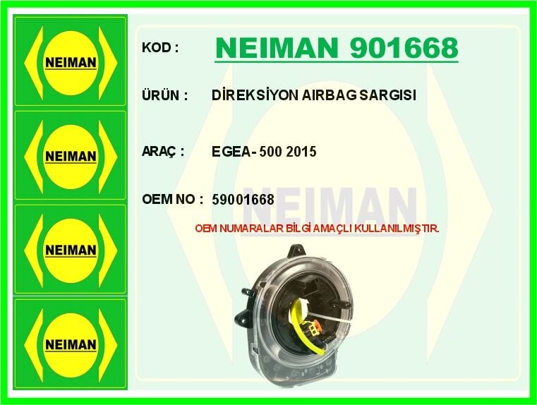 DİREKSİYON AIRBAG SARGISI EGEA- 500 2015