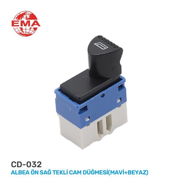 CAM AÇMA ANAHTARI FIAT ALBEA SAĞ TEKLİ - YOLCU  98809719