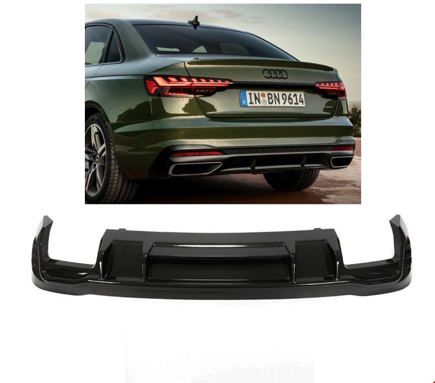 AUDİ - ARKA TAMPON SPOİLERİ S-LİNE A4 2020- - 8W0807521N RU6